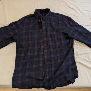 Uniqlo Purple/Navy Flannel